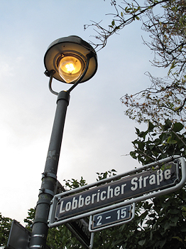 Lobbericher Straße in Düsseldorf-Oberkassel